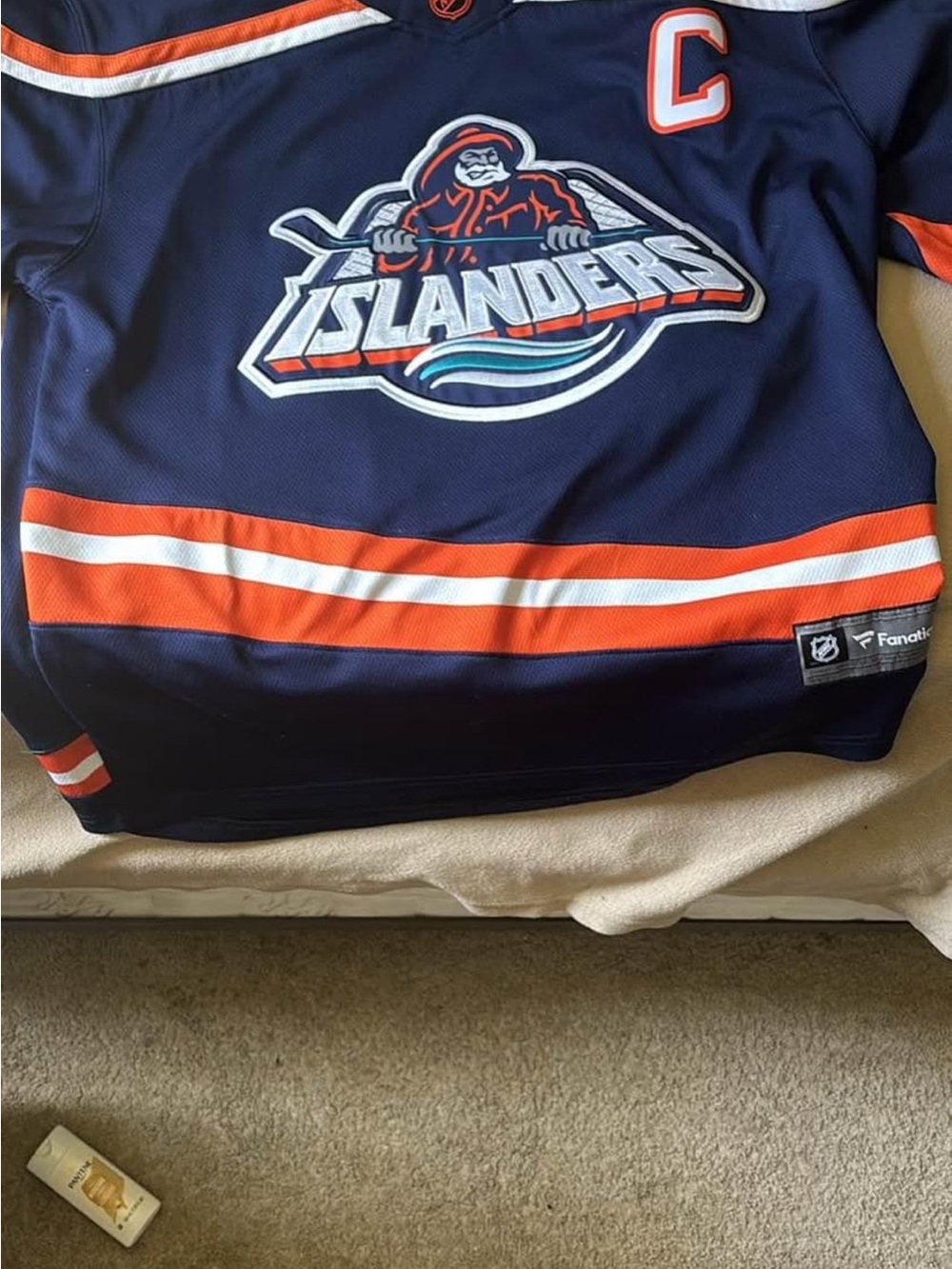 L/XL anders lee fisherman’s islander jersey